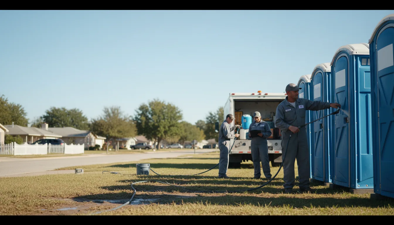 Long-Term Portable Toilet Rental in Warsaw, NC near me